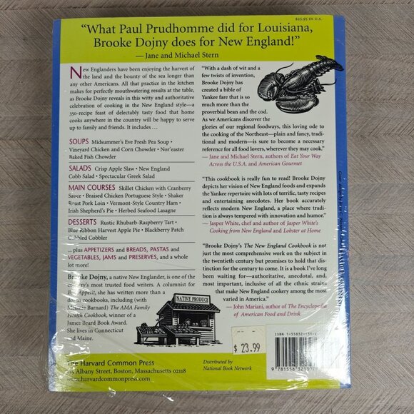 The New England Cookbook By Brooke Dojny Vintage Cookbook Local Ethnic Recipes - Picture 4 of 5